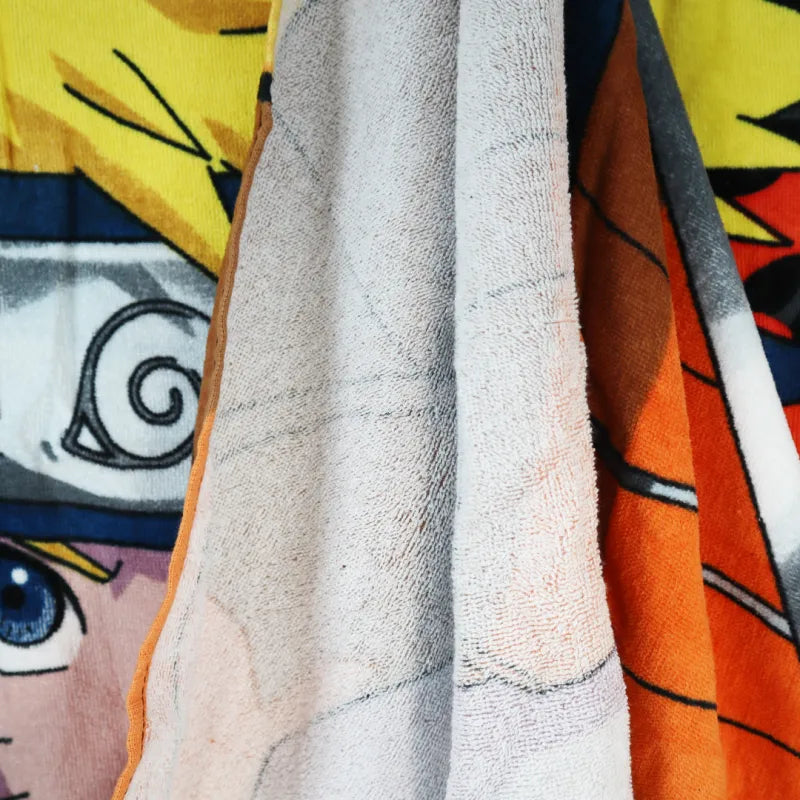 Anime Naruto Shippuden Strandtuch Badetuch XL 70x140 100% Baumwolle - WS-Trend.de