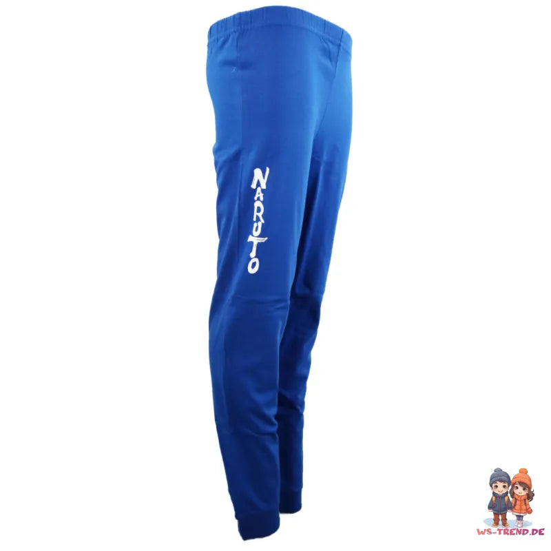 Anime Naruto Shippuden Kinder Schlafanzug Pyjama - WS-Trend.de Langarm 134-164 100% Baumwolle Jungen