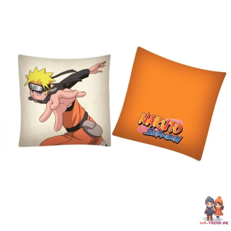 Naruto Shippuden Kinder Bettwäsche Set - WS-Trend.de Baumwolle 2tlg 135/140x200 65x65 cm