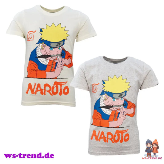 Anime Naruto Shippuden Kinder Jungen kurzarm Shirt T-Shirt - WS-Trend.de Gr. 104-152