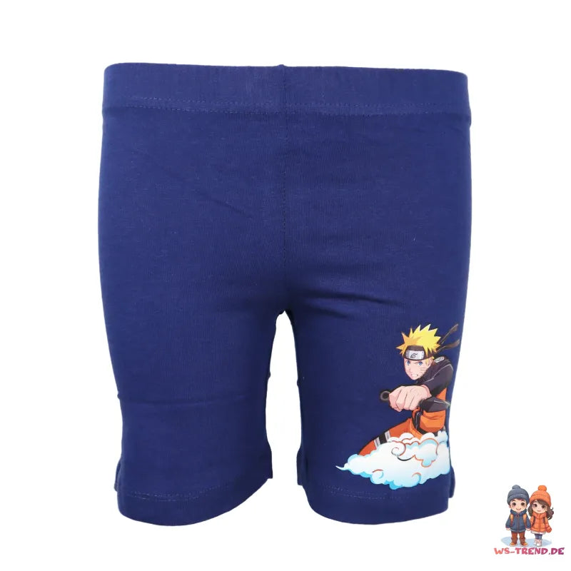 Anime Naruto Shippuden Sommerset Shorts plus T-Shirt - WS-Trend.de Gr. 104 bis 152 Baumwolle