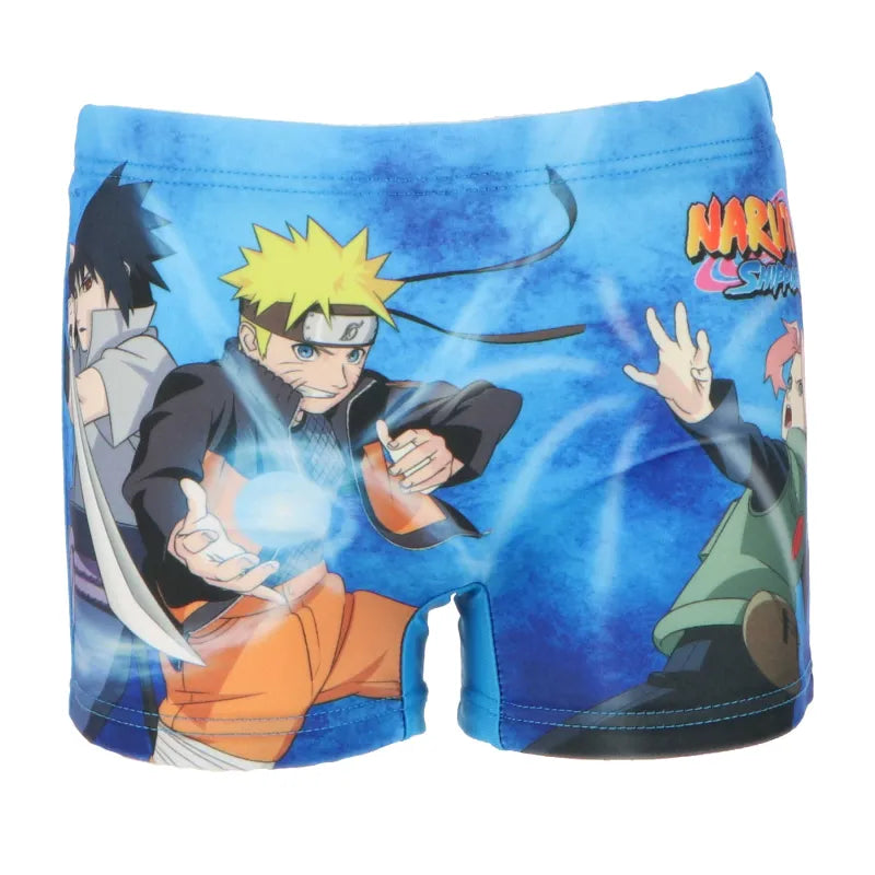 Anime Naruto Shippuden Kinder Badehose Badeshorts - WS-Trend.de Shorts Jungen Gr 116-152