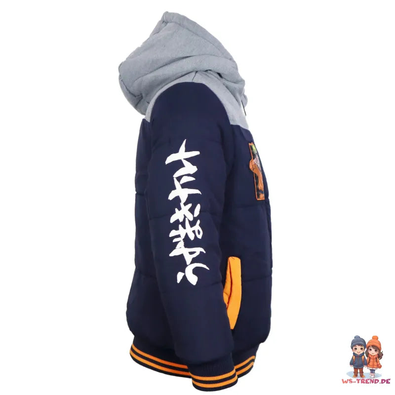 Anime Naruto Shippuden Kinder Jungen Kapuzen Winterjacke - WS-Trend.de Jacke mit Kapuze 104 bis 140