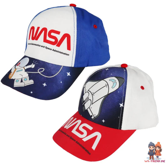 NASA Space Kinder Jungen Basecap Baseball Kappe Mütze - WS-Trend.de Hut Gr. 48-51