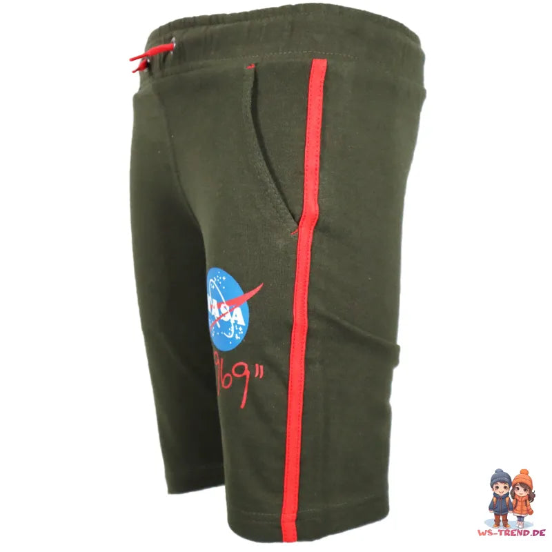 NASA Space Center Jungen Shorts Bermudas - WS-Trend.de Gr. 104 bis 164 Baumwolle