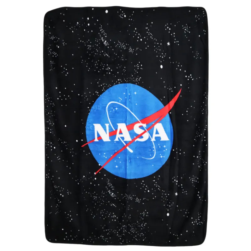 NASA Space Center Fleecedecke leichte Kuscheldecke 120x150 cm - WS-Trend.de