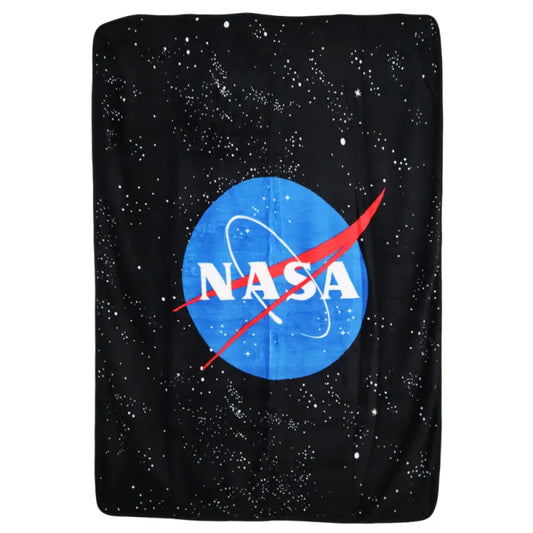 NASA Space Center Fleecedecke leichte Kuscheldecke 120x150 cm - WS-Trend.de