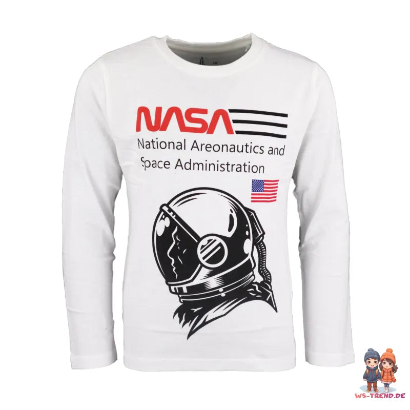 NASA Space Center Jugend Jungen Schlafanzug langarm Pyjama - WS-Trend.de kurzarm 134 bis 164