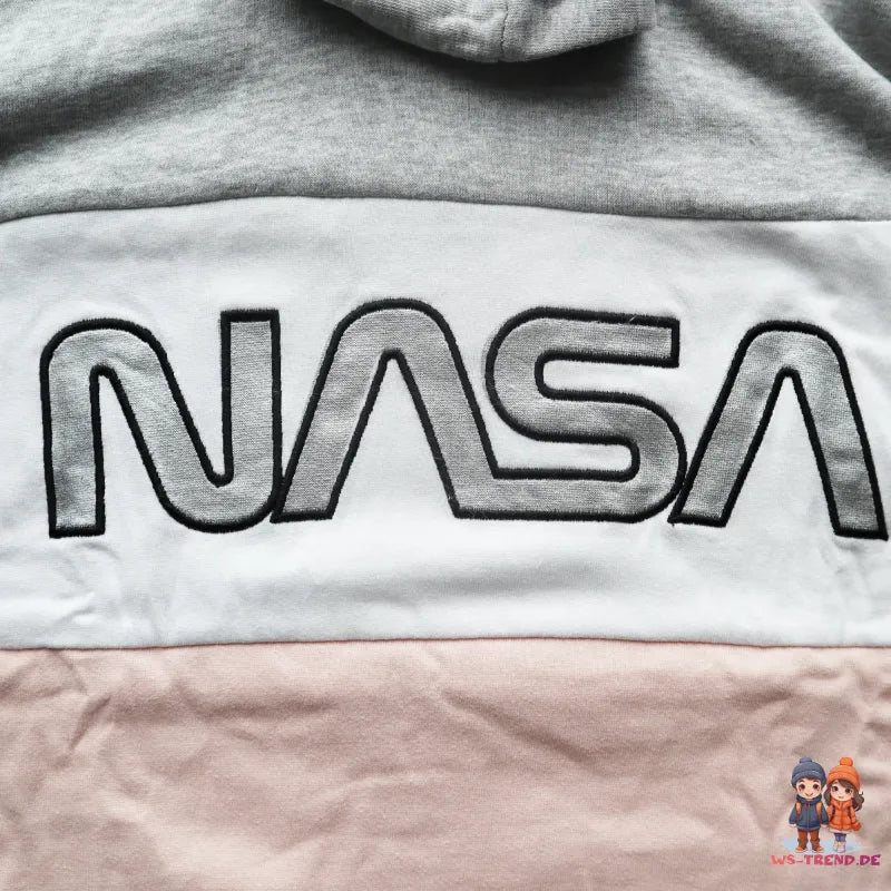NASA Mädchen Kinder Pullover Hoodie - WS-Trend.de Fleece Sweater