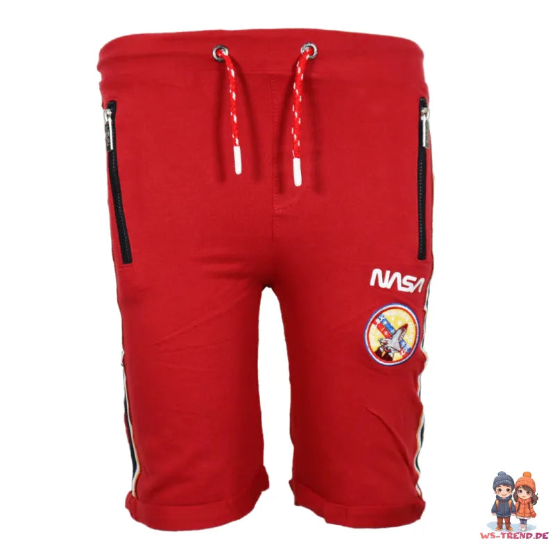 NASA Space Center Jungen Shorts Bermudas - WS-Trend.de Gr. 104 bis 164 Baumwolle