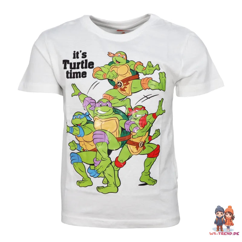 Teenage Mutant Ninja Turtles Kinder Jungen kurzarm Schlafanzug Pyjama - WS-Trend.de 104-134