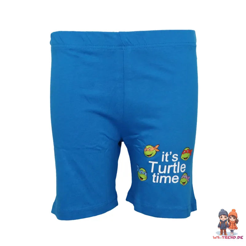Teenage Mutant Ninja Turtles Kinder Jungen kurzarm Schlafanzug Pyjama - WS-Trend.de 104-134