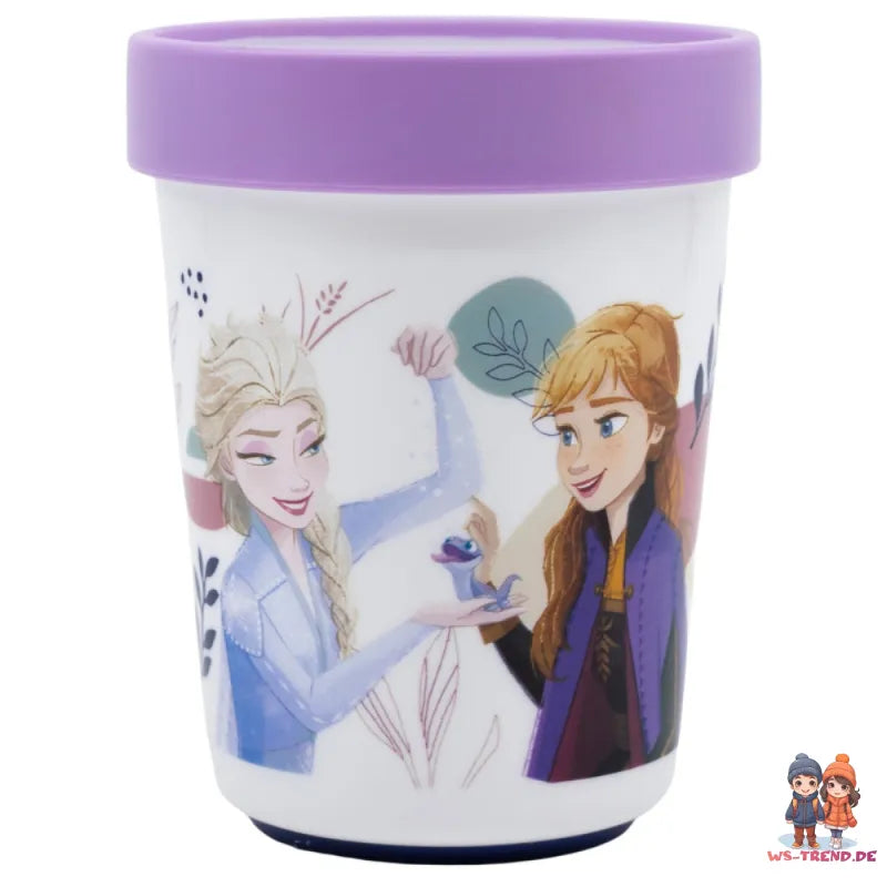 Disney Die Eiskönigin Elsa Geschirr-Set 5 teilig Becher Teller Schüssel Besteck - WS-Trend.de