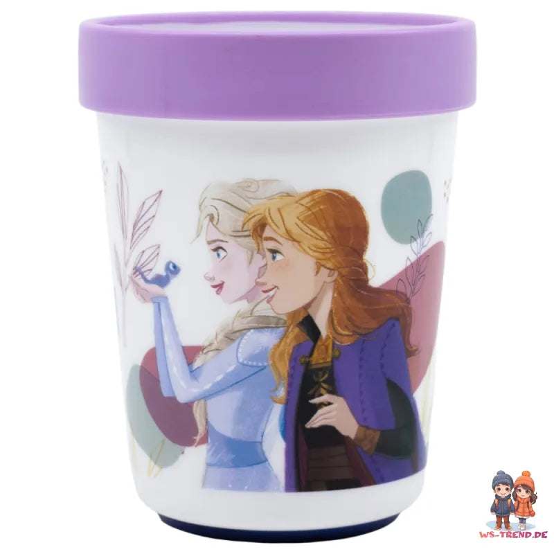 Disney Die Eiskönigin Elsa Geschirr-Set 5 teilig Becher Teller Schüssel Besteck - WS-Trend.de
