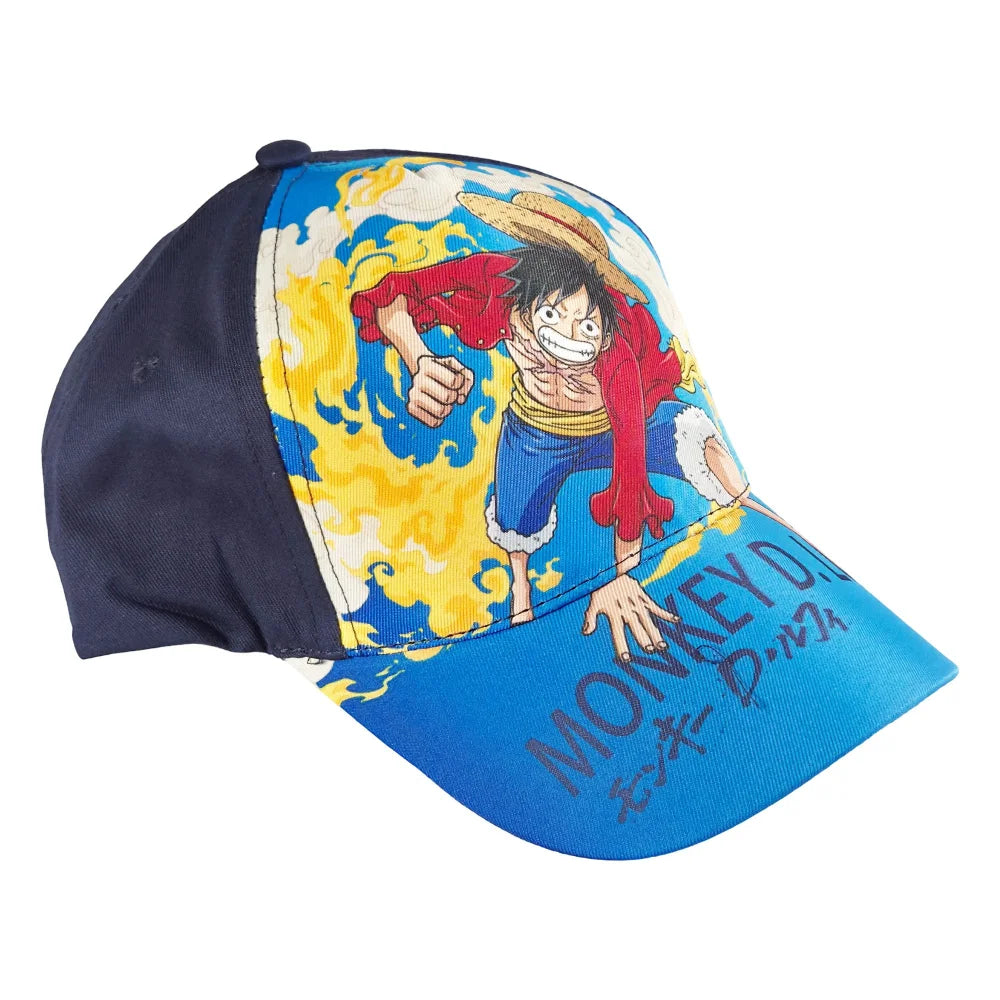 One Piece Luffy and Crew Jungen Basecap Baseball Kappe Mütze - WS-Trend.de Luffe Gr. 54 - 56