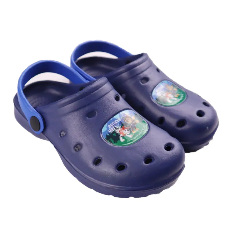 Paw Patrol Chase - Kinder Clogs Badeschuhe - WS-Trend.de Jungen - Latschen Hausschuhe Marshall