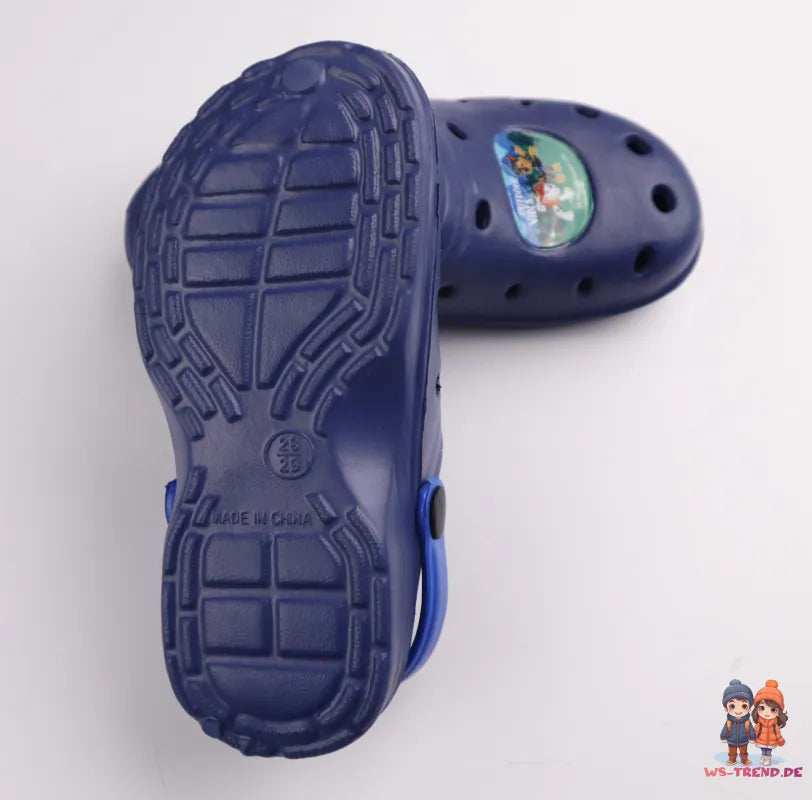 Paw Patrol Chase - Kinder Clogs Badeschuhe - WS-Trend.de Jungen - Latschen Hausschuhe Marshall