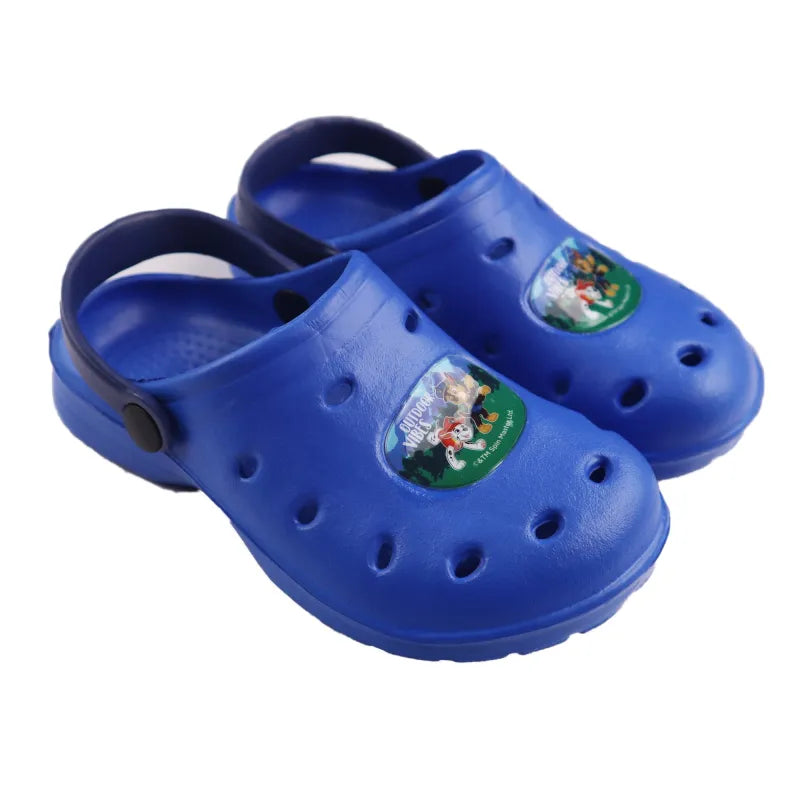 Paw Patrol Chase - Kinder Clogs Badeschuhe - WS-Trend.de Jungen - Latschen Hausschuhe Marshall