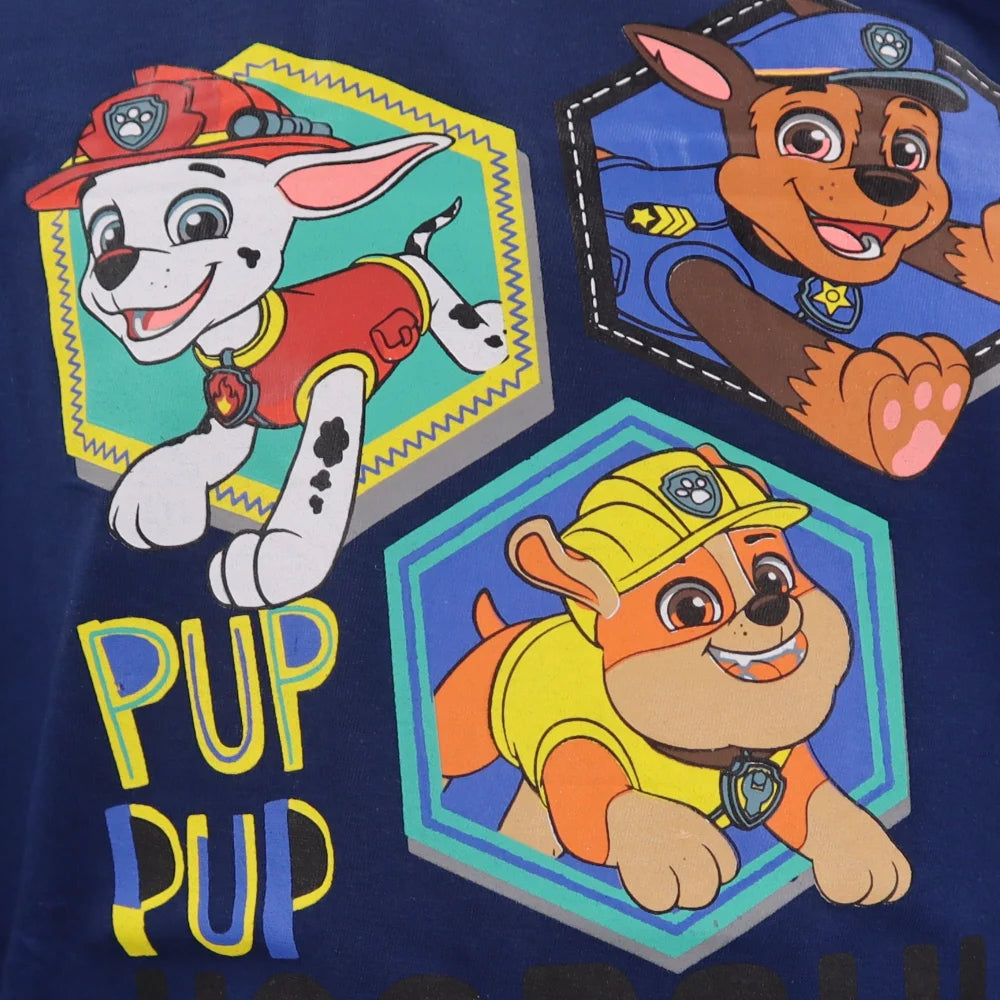 Paw Patrol Chase Marshall Rubble Kinder langarm Shirt - WS-Trend.de Jungen Langarmshirt 98-128 Baumwolle