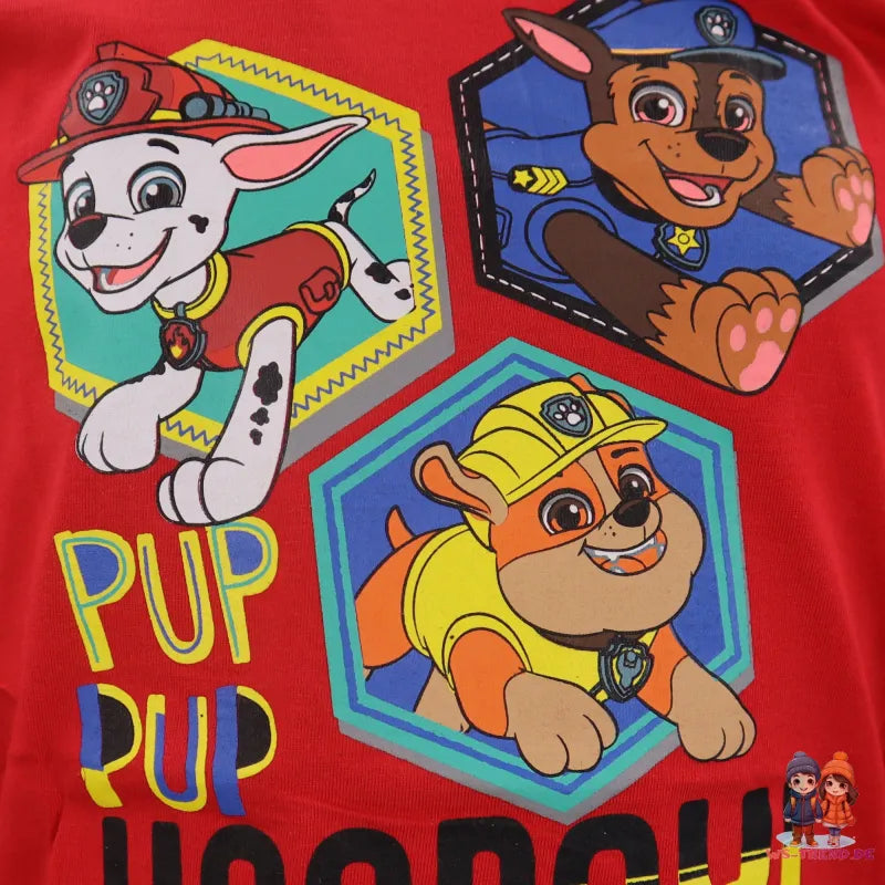Paw Patrol Chase Marshall Rubble Kinder langarm Shirt - WS-Trend.de Jungen Langarmshirt 98-128 Baumwolle