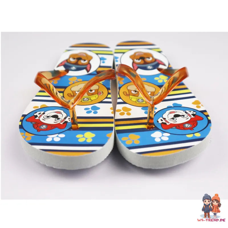 Paw Patrol Chase Rubble Marshall Jungen Flip Flops - WS-Trend.de - Kinder - Latschen 26 bis 33