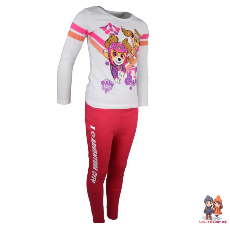 Paw Patrol Der Film Skye Kinder Pyjama Schlafanzug - WS-Trend.de Liberty 98 -128 Baumwolle
