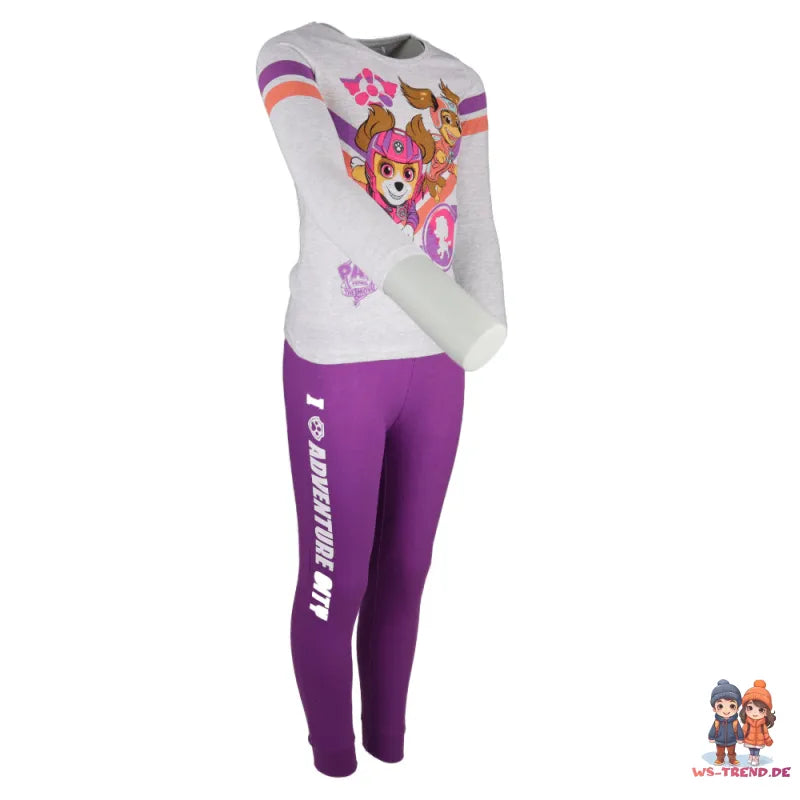 Paw Patrol Der Film Skye Kinder Pyjama Schlafanzug - WS-Trend.de Liberty 98 -128 Baumwolle