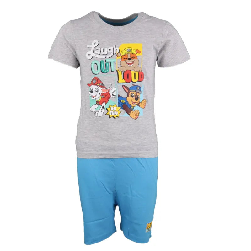 Paw Patrol Jungen Kinder Schlafanzug Pyjama - WS-Trend.de Nachtwäsche 98 - 128 Baumwolle