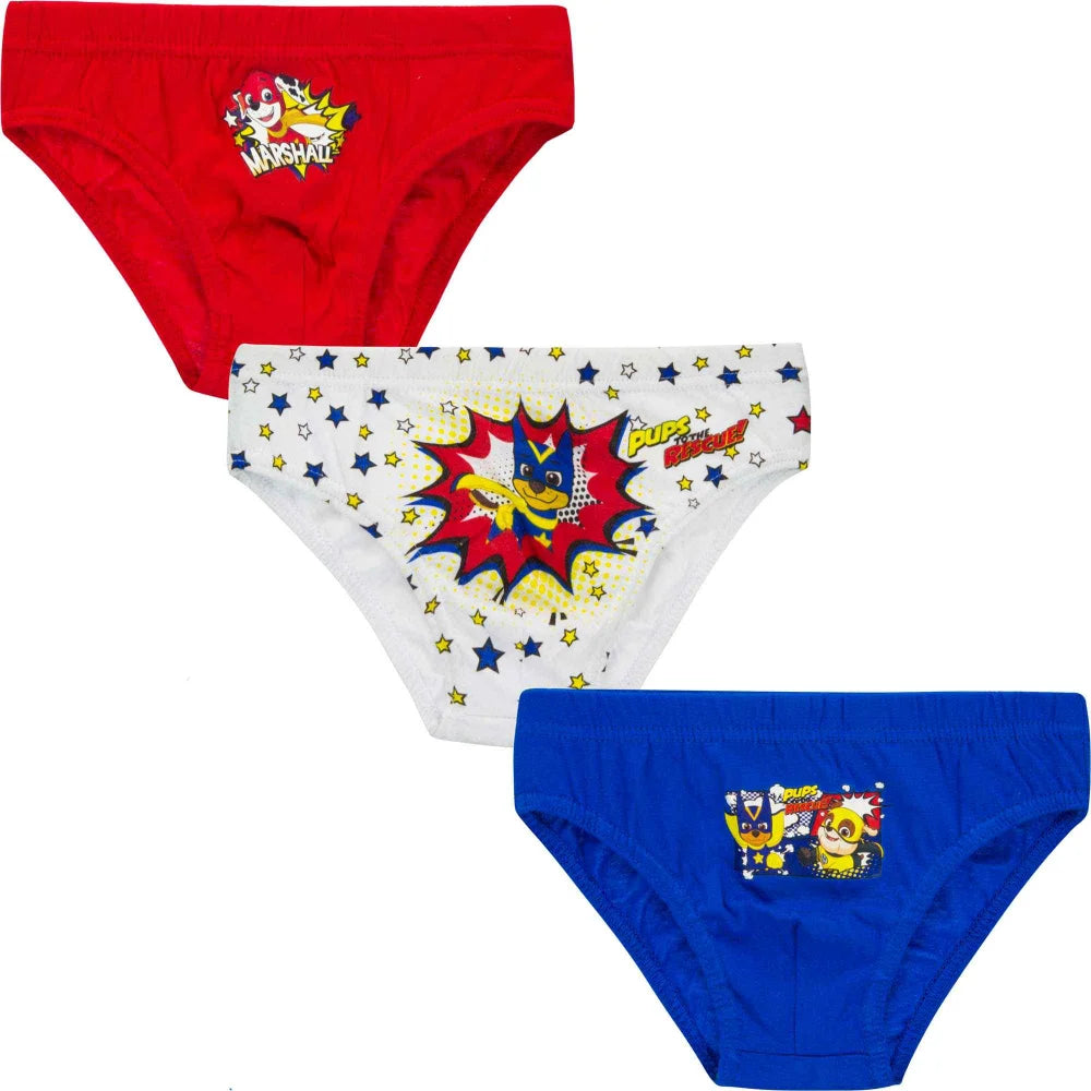 Paw Patrol Kinder Jungen Unterhose Slips 3er Pack - WS-Trend.de - pack Gr. 92-128
