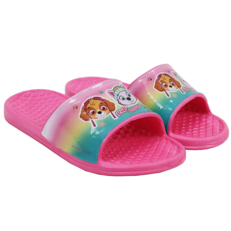 Paw Patrol Skye Everest - Sandalen Badeschuhe Rosa Gr. 25 bis 32 - WS-Trend.de Kinder Latschen