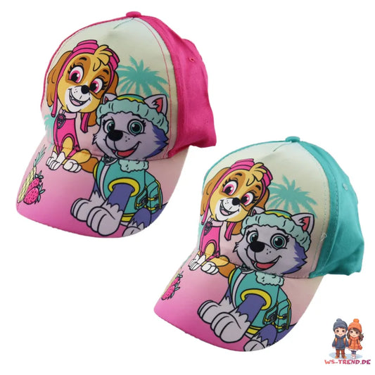Paw Patrol Skye Kinder Baseball Kappe - WS-Trend.de Patro Kappe- Basecap Mädchen 52 - 54 cm