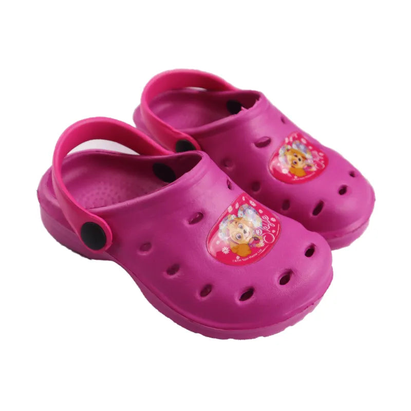 Paw Patrol Skye - Kinder Clogs Badeschuhe Rosa - WS-Trend.de Latschen Lila 22-33