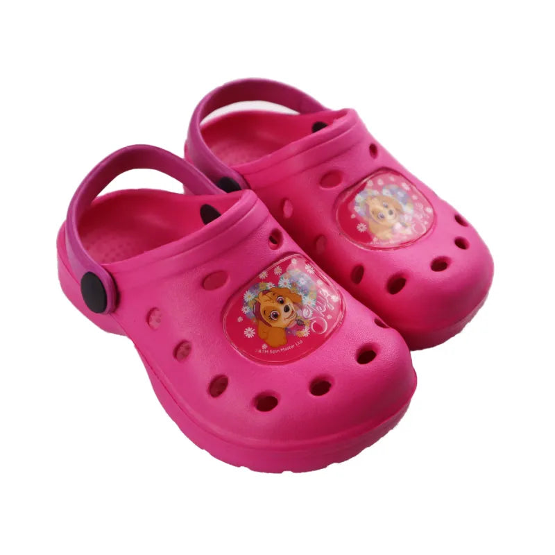 Paw Patrol Skye - Kinder Clogs Badeschuhe Rosa - WS-Trend.de Latschen Lila 22-33