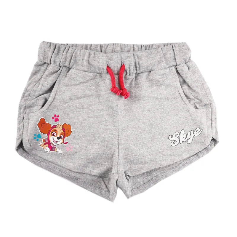 Paw Patrol Skye Kinder Shorts - WS-Trend.de Everest Mädchen - Blau Grau 98-128 Baumwolle