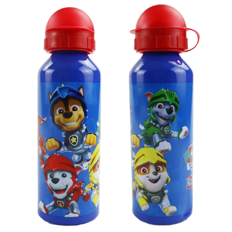 Paw Patrol Alu Wasserflasche Trinkflasche XL Flasche 520 ml WS Trend.de Chase Rubble Marshall