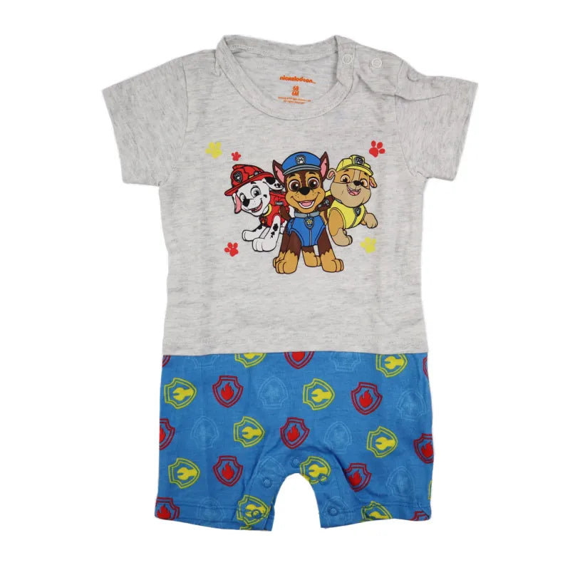 Paw Patrol Baby Kurzarm Body Strampler - WS-Trend.de Schlafanzug Gr. 62 bis 92