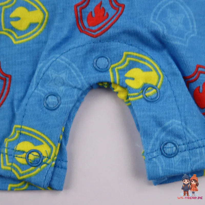 Paw Patrol Baby Kurzarm Body Strampler - WS-Trend.de Schlafanzug Gr. 62 bis 92