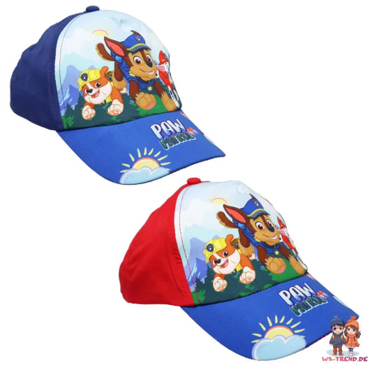 Paw Patrol Kinder Jungen Basecap Baseball Kappe Mütze - WS-Trend.de Gr. 51-53