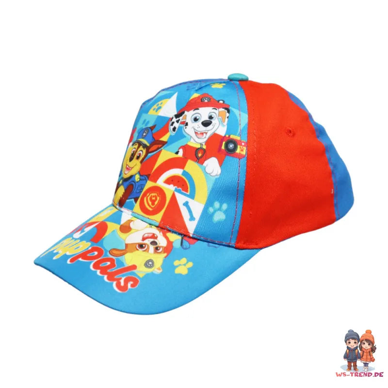 Paw Patrol Chase Rubble Kinder Jungen Basecap Baseball Kappe - WS-Trend.de Mütze Gr. 52-54