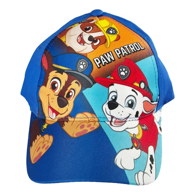 Paw Patrol Chase Rubble Kinder Basecap Baseball Kappe Mütze - WS-Trend.de Gr. 52 - 54