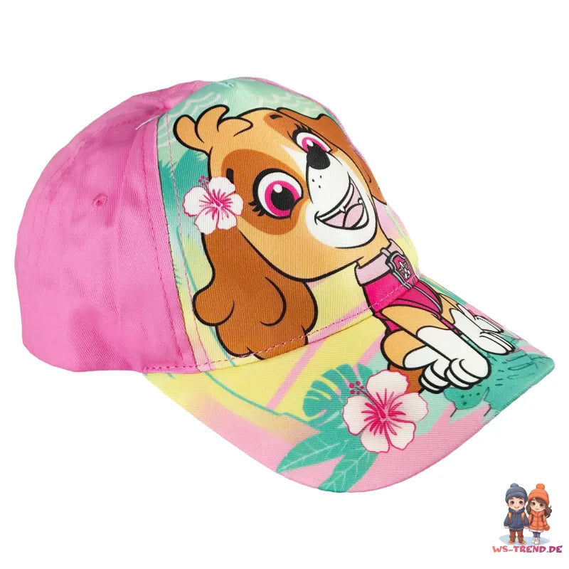 Paw Patrol Skye Kinder Basecap Baseball Kappe Mütze - WS-Trend.de Gr. 52 - 54