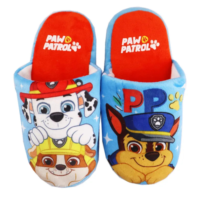 Paw Patrol Chase Rubble Kinder Jungen Hausschuhe Slipper Schlüpfschuhe - WS-Trend.de