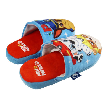 Paw Patrol Chase Rubble Kinder Jungen Hausschuhe Slipper Schlüpfschuhe - Ansicht 2