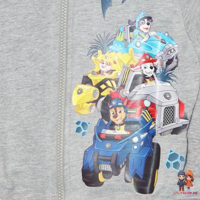 Paw Patrol Kinder Jungen Kapuzen Pullover Hoodie Jacke Chase - WS-Trend.de 98-104
