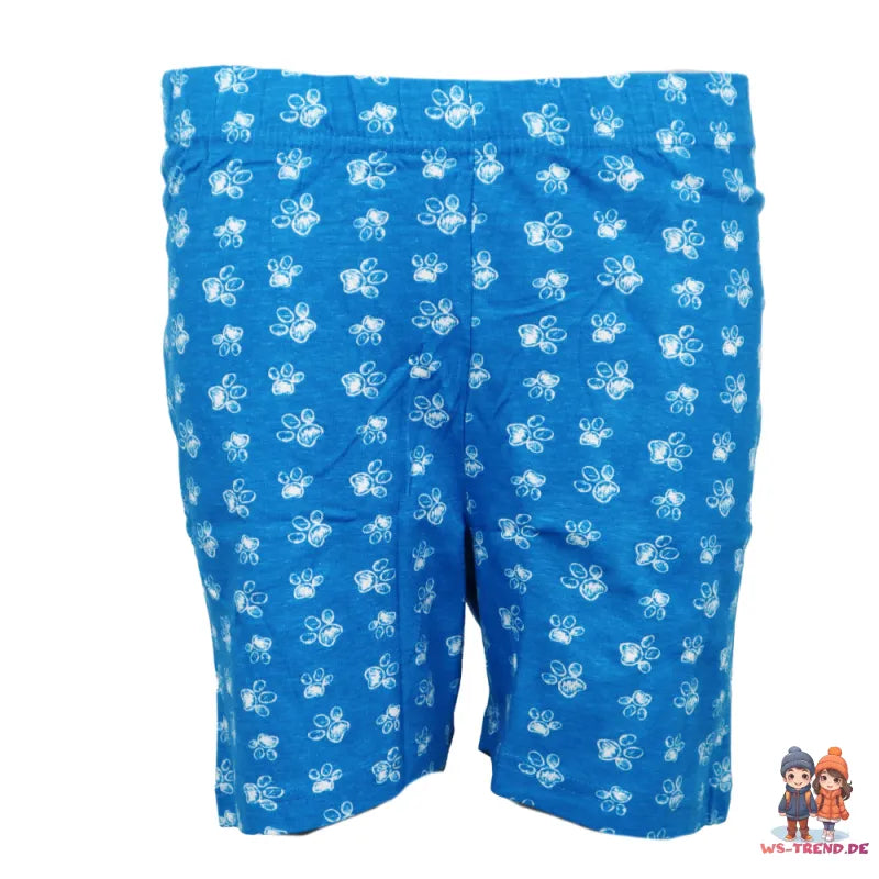 Paw Patrol Kinder Jungen kurzarm Schlafanzug Pyjama Shirt Shorts - WS-Trend.de Gr. 110-140