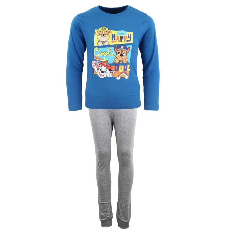 Paw Patrol Jungen Kinder Schlafanzug Pyjama - WS-Trend.de Nachtwäsche 98 - 128 Baumwolle