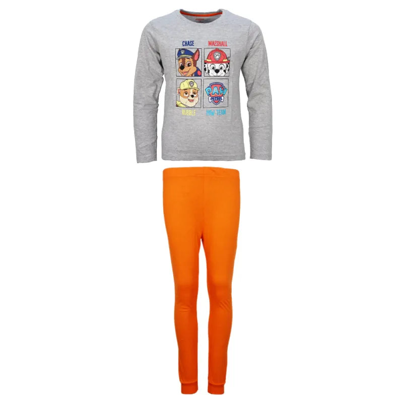 Paw Patrol Jungen Kinder langarm Pyjama Schlafanzug - WS-Trend.de Nachtwäsche 98 - 128 Baumwolle