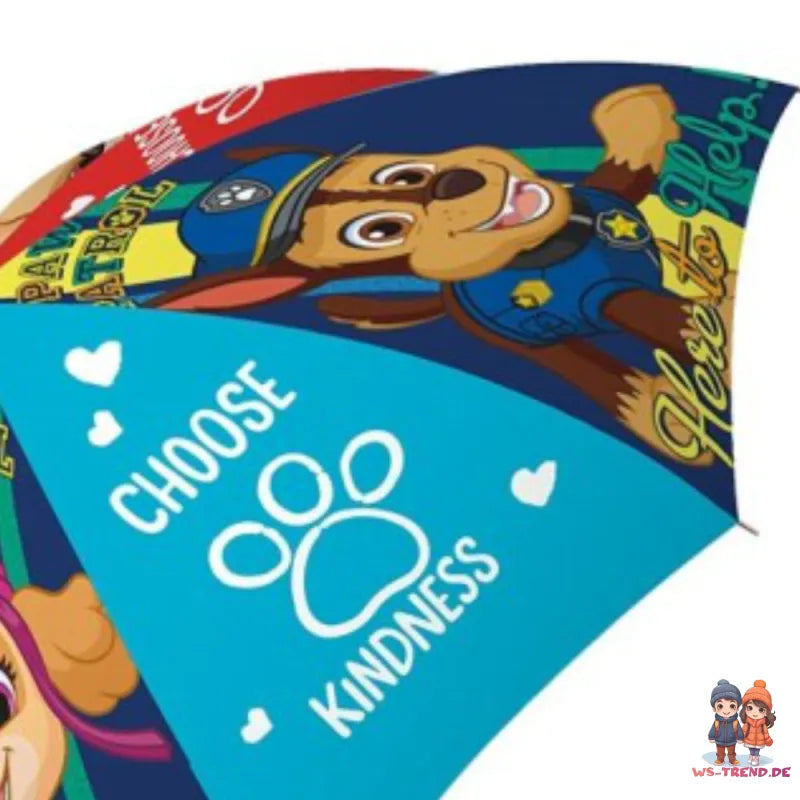 Paw Patrol Kinder Regenschirm Stabregenschirm Schirm D 80 cm - WS-Trend.de