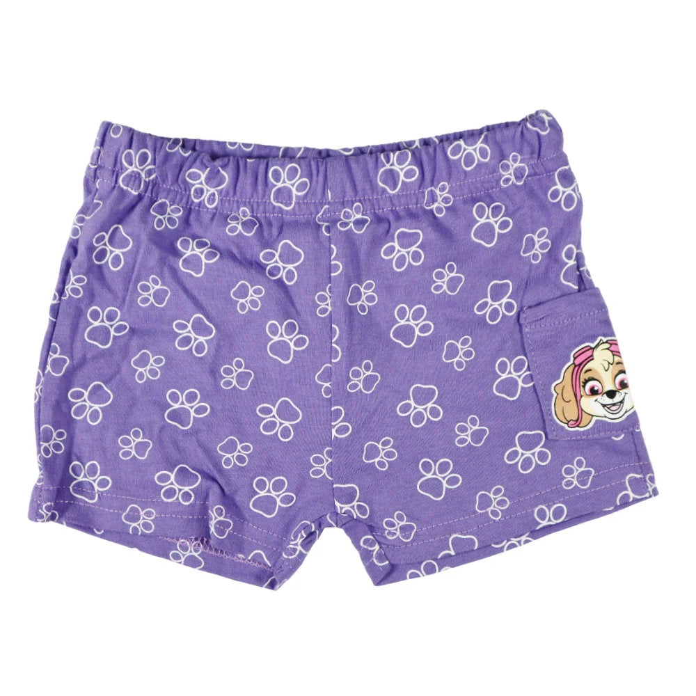 Paw Patrol Skye Mädchen Baby Kurzarm Shirt plus Shorts - WS-Trend.de Gr. 62 bis 86 Baumwolle