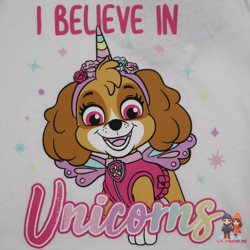 Paw Patrol Mädchen Baby Kurzarm Body Strampler - WS-Trend.de Schlafanzug Gr. 62 bis 92 Skye